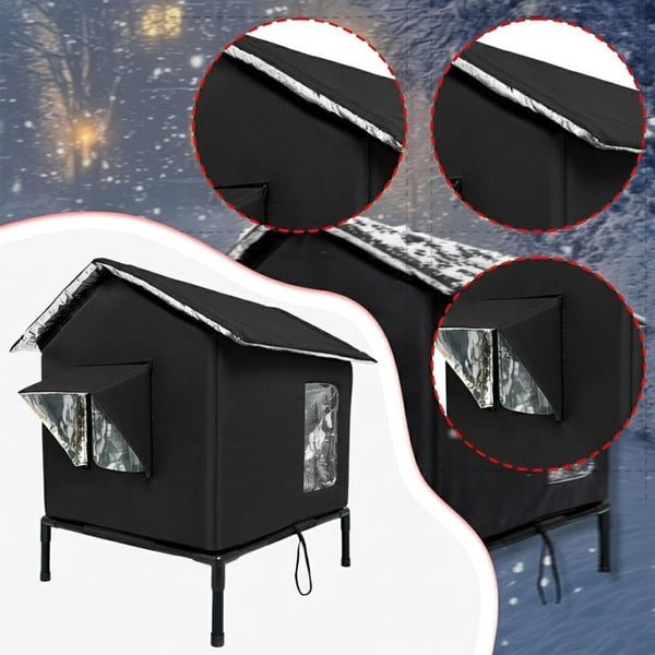 Rainproof Cold-resistant Shelter for Stray Cats