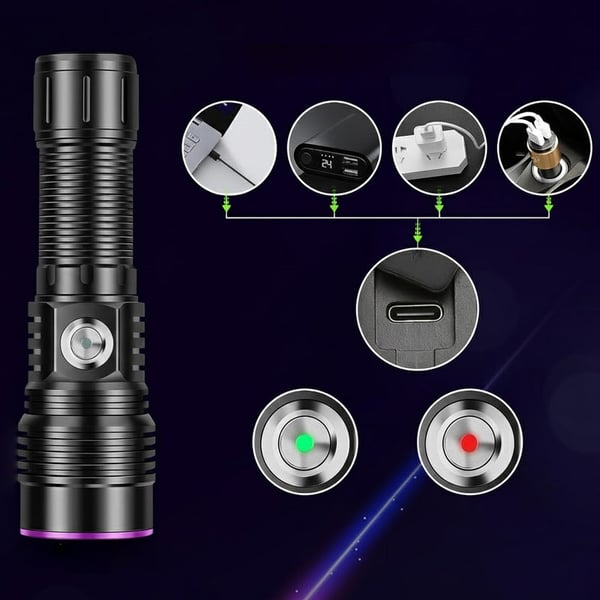 High-power Multi-functional Tracking Flashlight