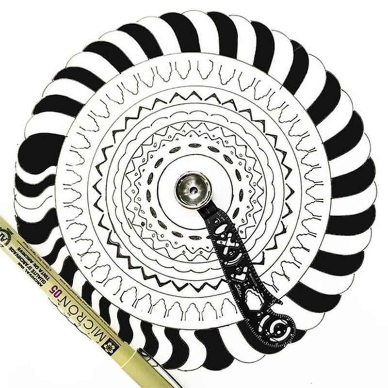 Ciaovie™ Outil De Dessin Multifonction Tout En Un