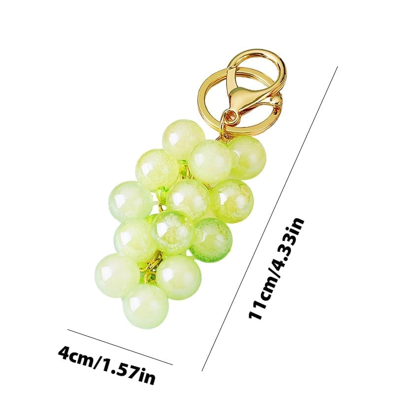 Grape Keychain Pendant