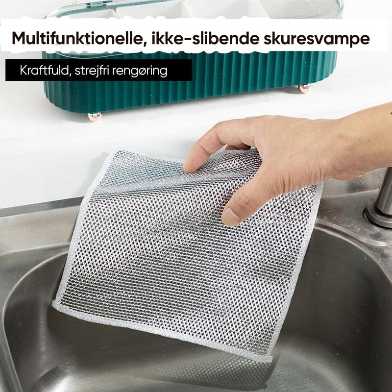 Multifunktions opvaskeklude til vådt og tørt