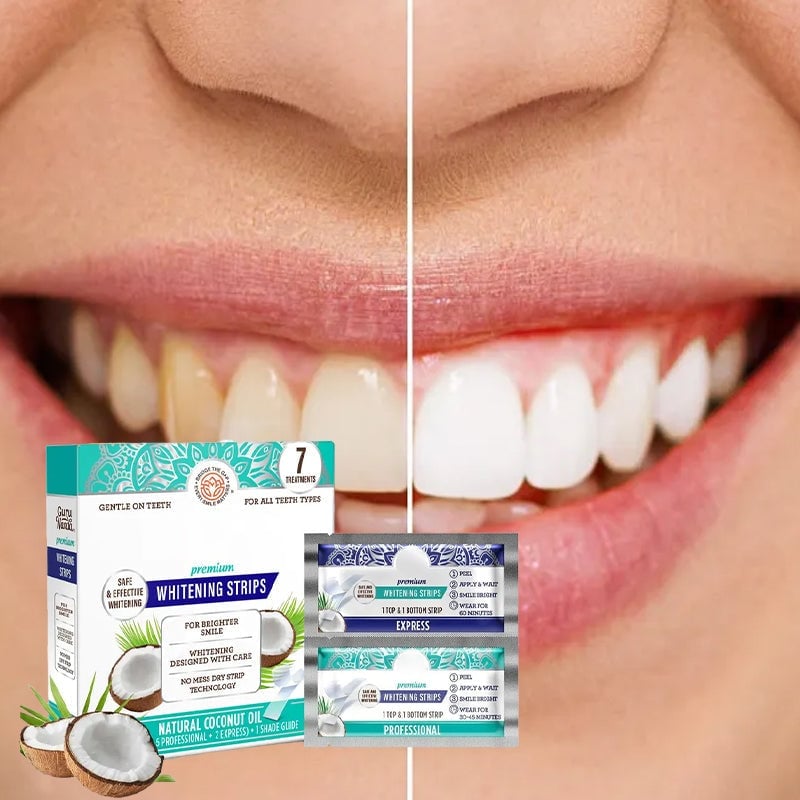 Coconut Mint Whitening Strips