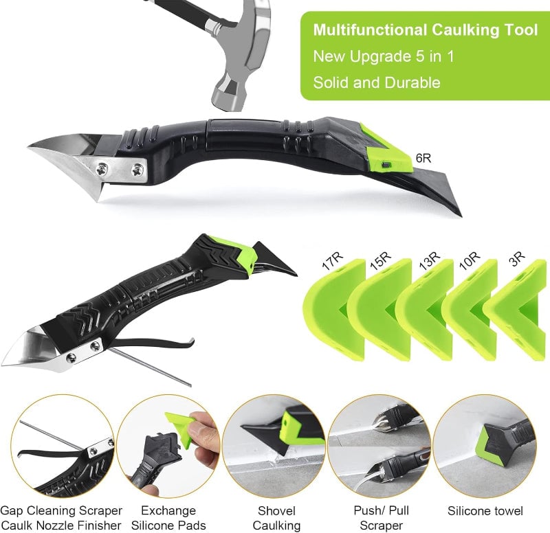 5-in-1 Silicone Caulking Tool