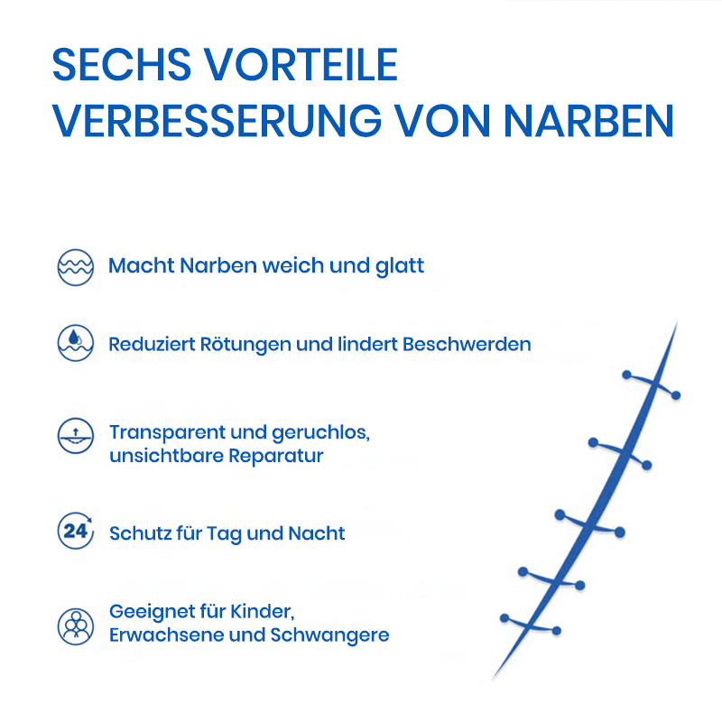 Professionelles Gel zur Narbenentfernung
