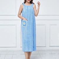Quick Dry Absorb Water Wearable Bathrobes