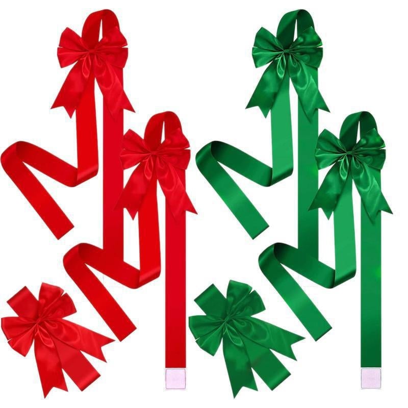 Christmas Door Hanging Ribbon