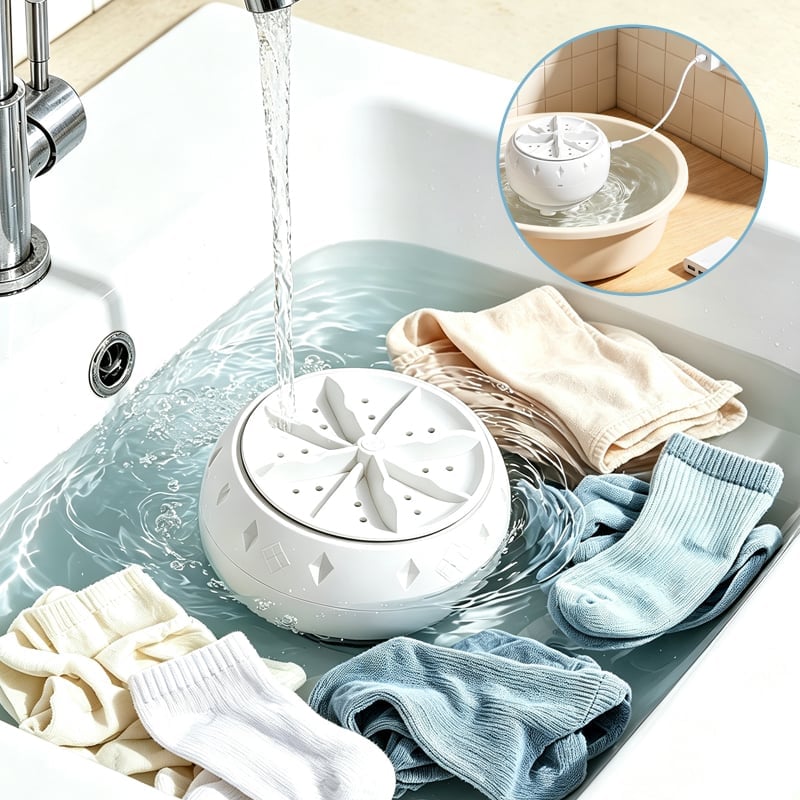 USB Mini Turbine Washer