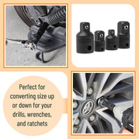 Sakerplus® Impact Socket Adapter And Reducer Set