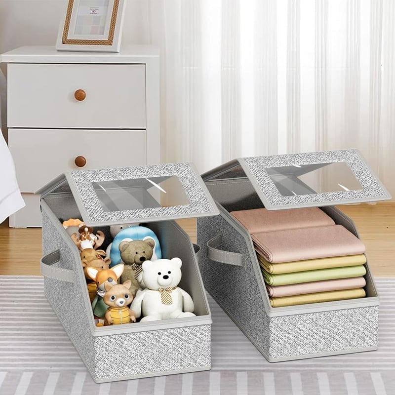 Multifunctional Foldable Dust Hat Storage Box