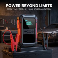 Portable Car Jump Starter and Tire Inflator All-in-One