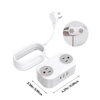 Travel Power Strip with USB