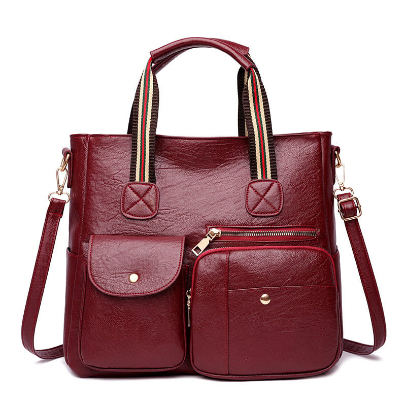 Women‘s Large capacity Multi-pocket Handbag