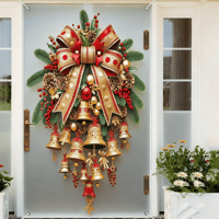 Christmas Bell Door Curtain