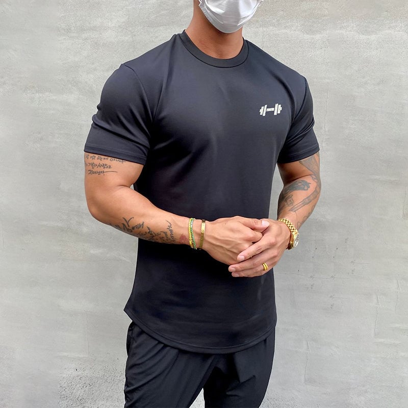 Stretchy Sports T-skjorte i bomull