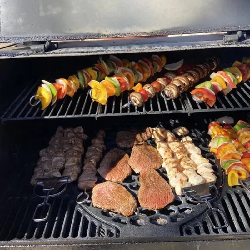 【sale】3 Way Grill Skewers - GrillSavant