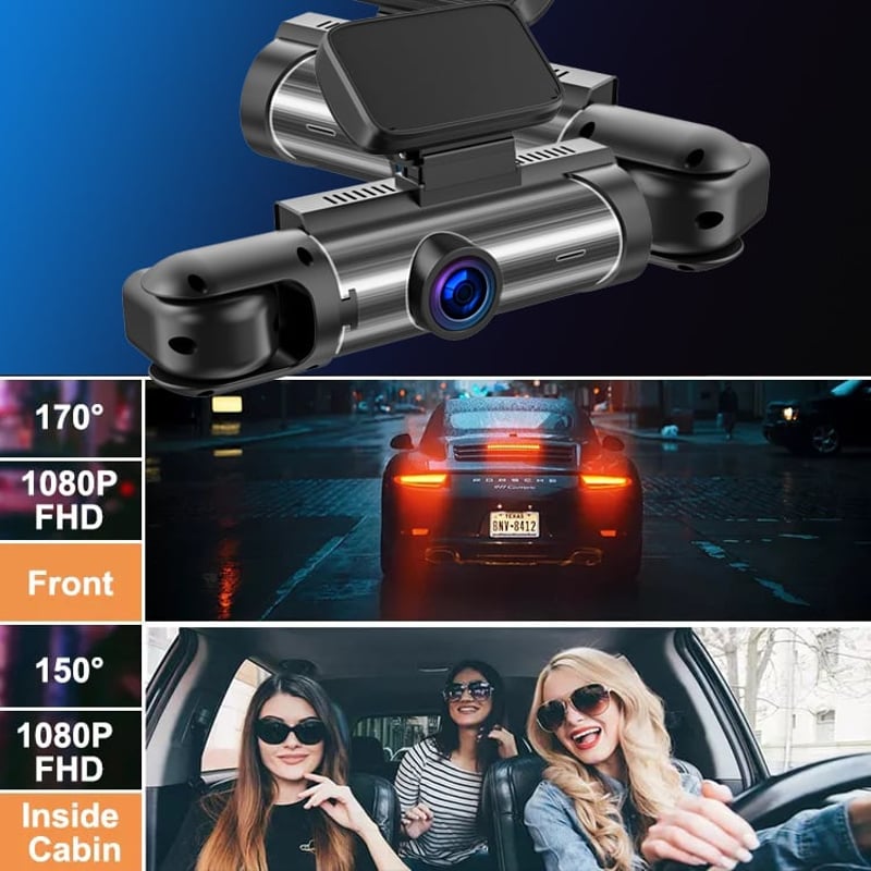Främre & Bakre Dashcam