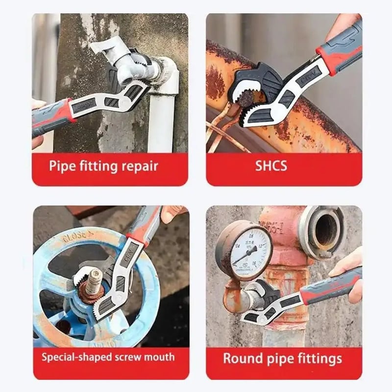 Saker Multifunctional Self  Locking Wrench