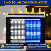 Sakerplus Outdoor Solar Bug Zapper