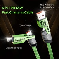 4 in 1 Charging Cable 65W