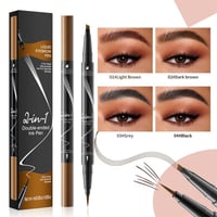 2-In-1 Waterproof Long-Lasting Eyebrow Pen