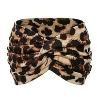 Printed cross yoga headband