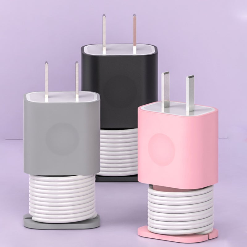 Charger Protective Case with Cable Winder