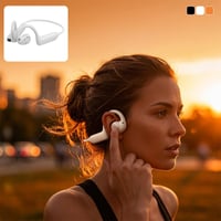 AI Camera Open Ear Headphones