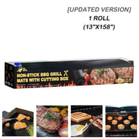 Hirundo Non-Stick BBQ Grill Mats  with cutting box
