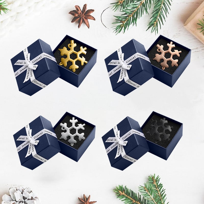 Sakerplus 18-in-1 Snowflake Multi-Tool