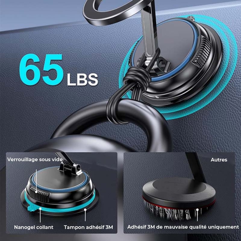 Support de téléphone à ventouse pour voiture