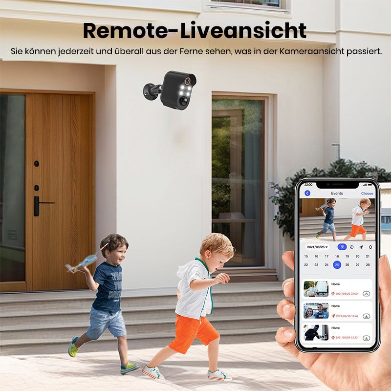 Kabellose 1080P-Überwachungskamera