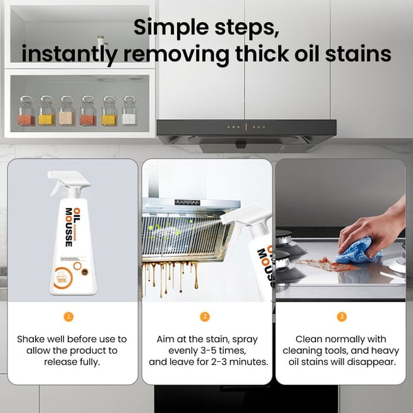 Foaming Oil Stain Remover