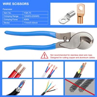 Sakerplus® Hydraulic Battery Cable Lug Crimping Tool