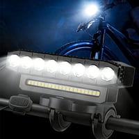 Multi-Source LED Bicycle Headlight