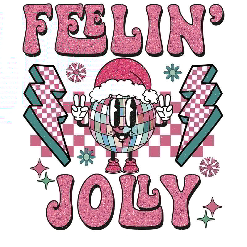 Christmas T-shirt Heat Transfer Stickers