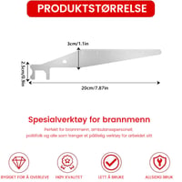 Låsplukking brannverktøy