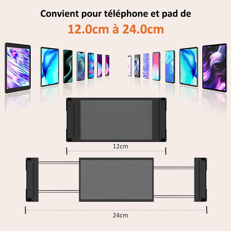 Support de Tablette pour Appui-tête
