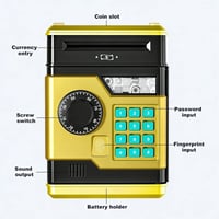 Smart Electronic Money Box for Kids