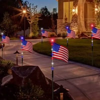 Outdoor Independence Day Decorative Light Post
