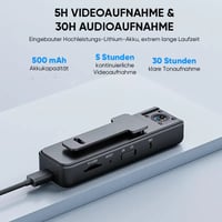 Ultra HD 2-in-1 Sport-Video- und Audiorekorder
