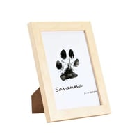 Original Wooden Color Frame + No-clean printing ink (Black),1 set