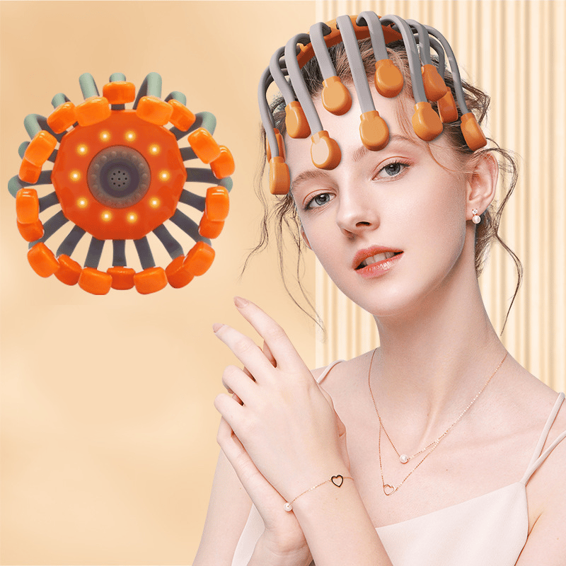 20 Nodes 5 Modes Stress Headache Relief Massager