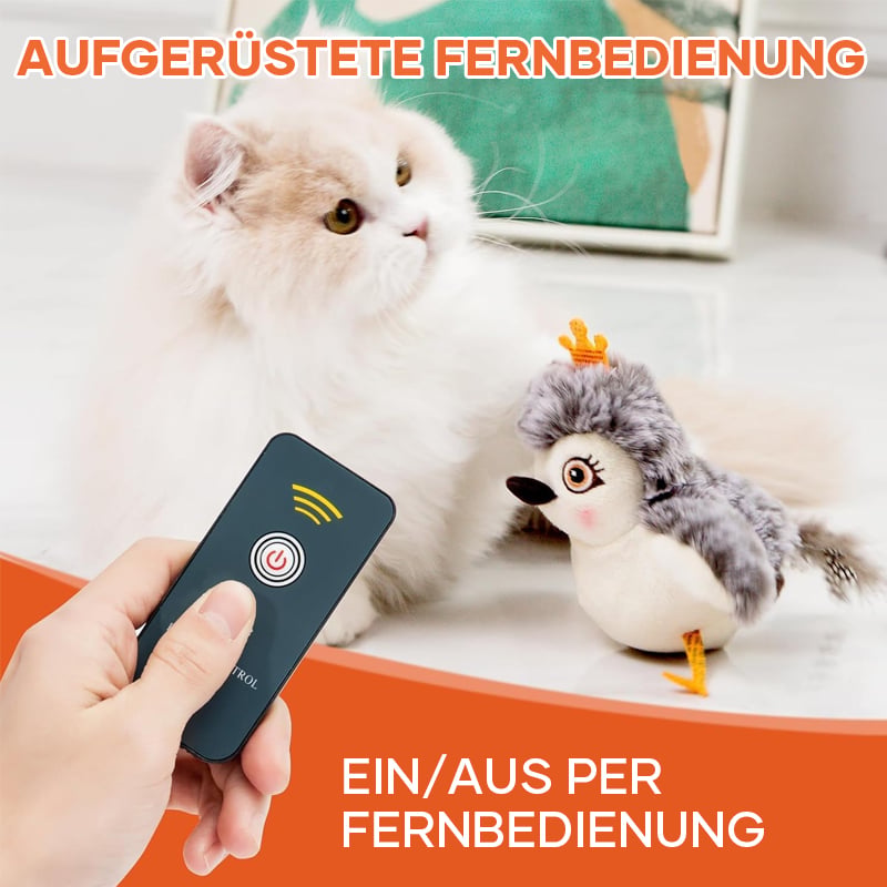 🐱 Katzenspielzeug - Simulierter zwitschernder Vogel