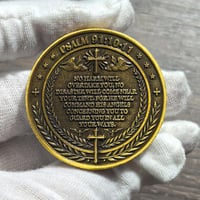 Erkeengelen Michael Watches Over Us Challenge Coin