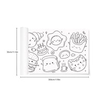 Children's Drawing Roll(3Meters)