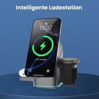 3-in-1 Drahtloses Schnellladegerät