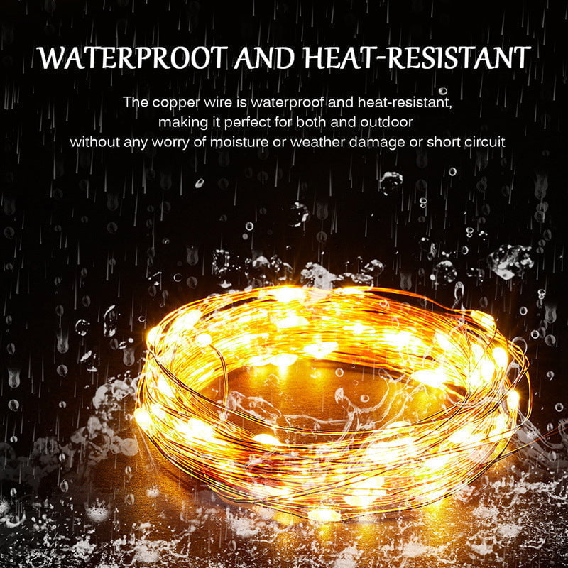 sale-USB-Kupferdraht-Lichterkette mit Fernbedienung