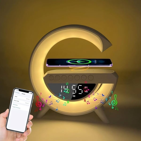 Sakerplus® G-shaped Led Wireless Charging Speaker-upsell