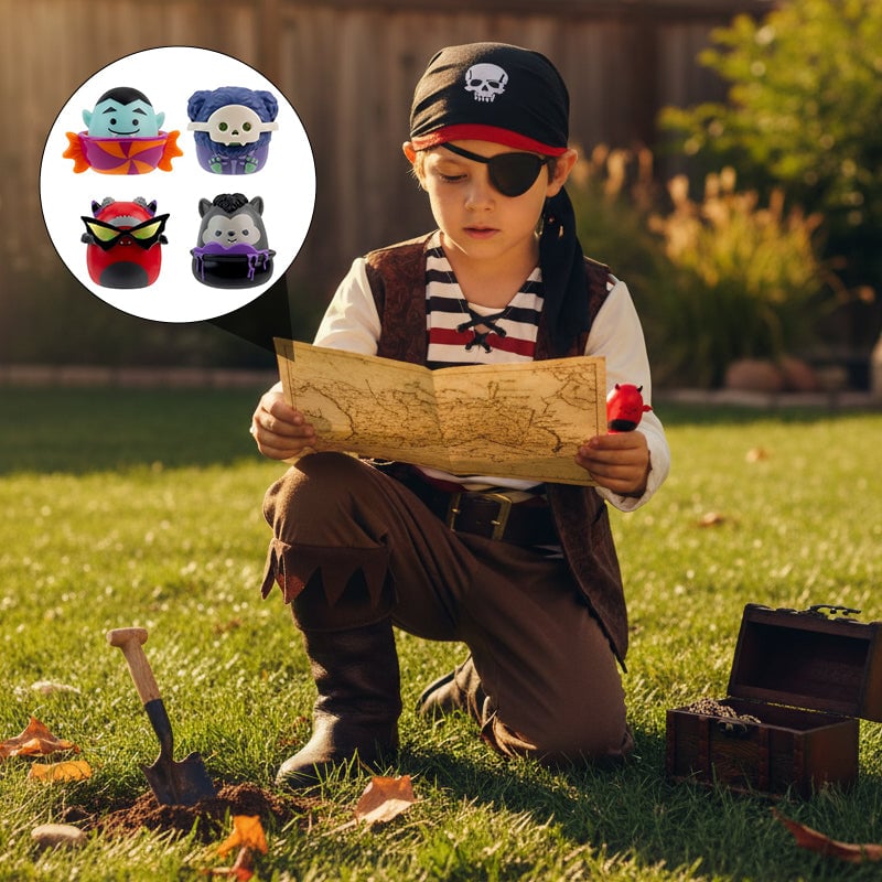 Squishmallows Squish-a-longs 13-Day Halloween Countdown Mini Collectibles