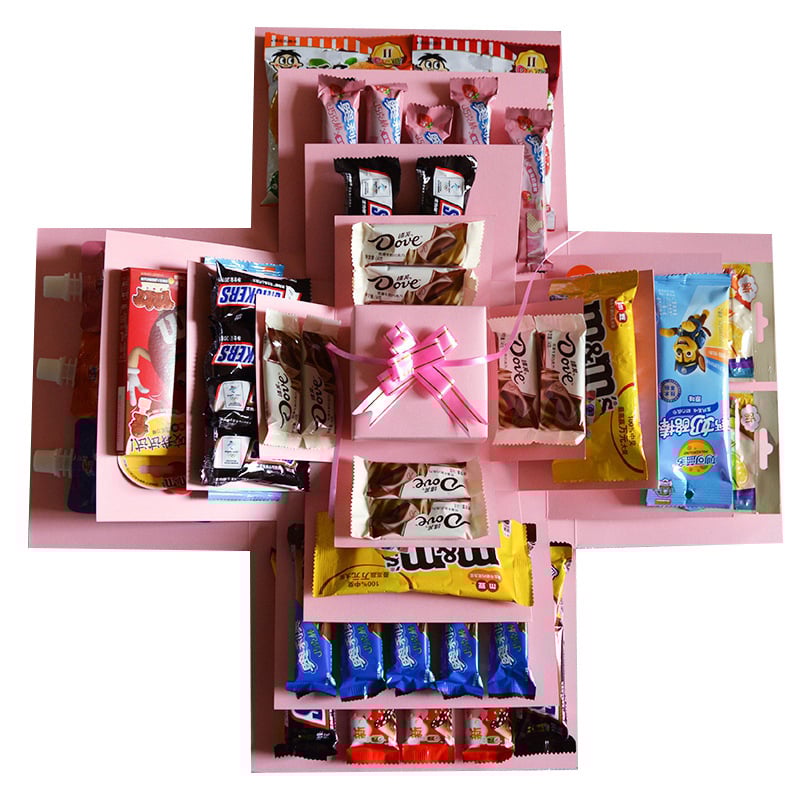 Überraschungsexplosion Geschenkverpackung Leere Box